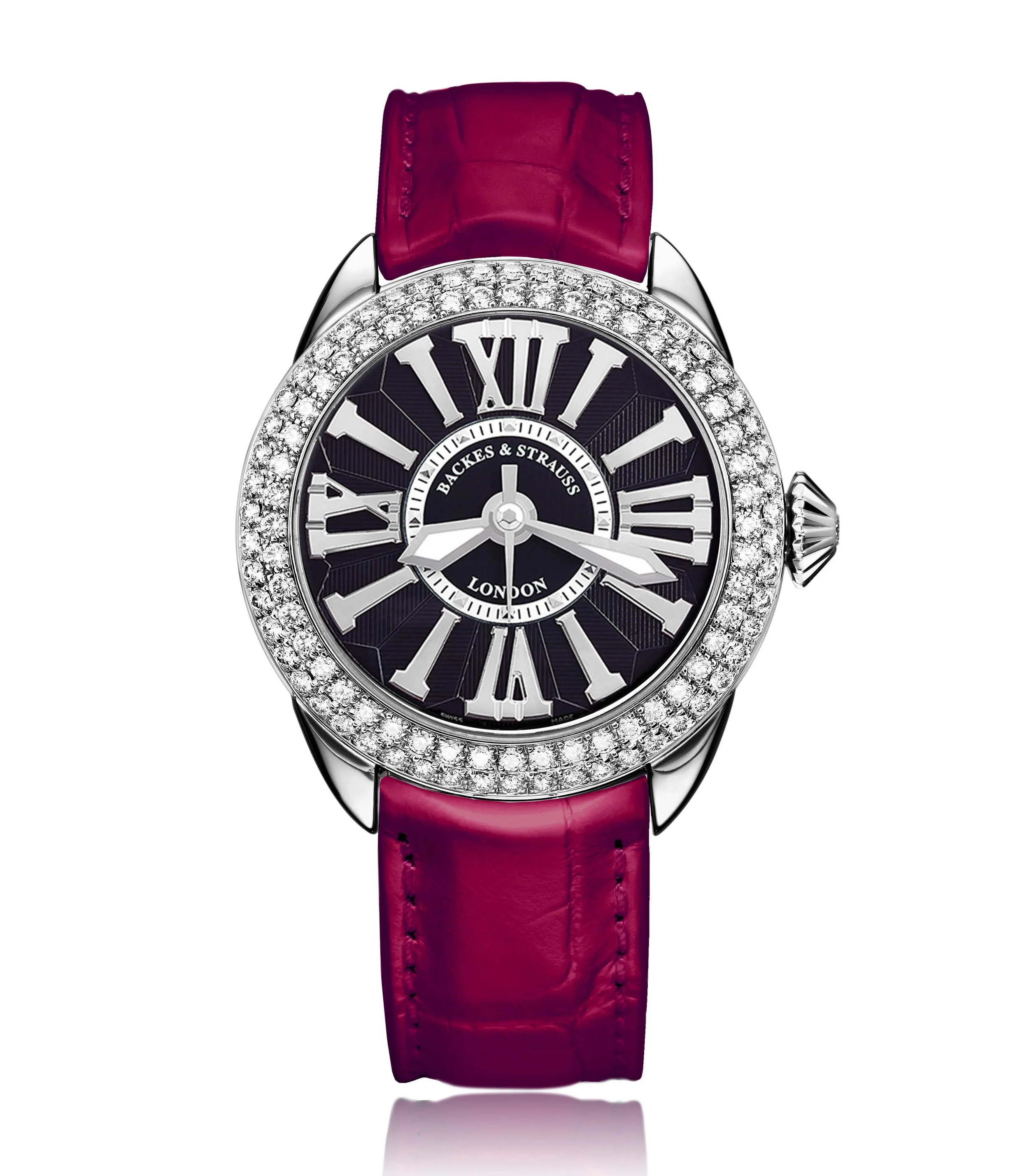 Piccadilly 37 Steel 37 mm Round Stainless Steel Luxury Swiss